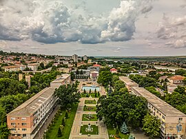 Decebal Plaza in Medgidia