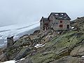 L'ancienne cabane du Mont-Rose.