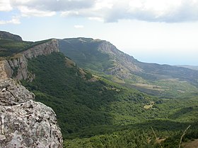 Крымскія горы. Галоўны хрыбет (Яйла)