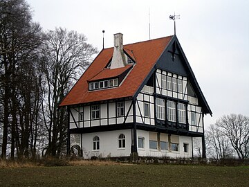 Jagtslottet ved Kalø Hovedgård (ca. 1897)