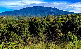 Vue du Barú.