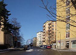 Stadshagens 1930-talsbebyggelse längs Stadshagsvägen