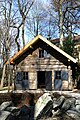 Alte Höllentalangerhütte, wiedererrichtet im Alpinen Museum (2017)