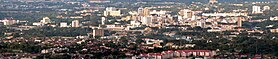 Ipoh city skyline