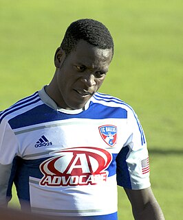 Watson in het shirt van FC Dallas