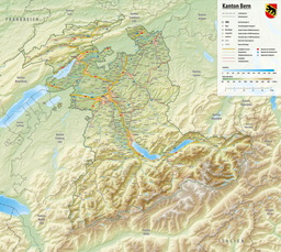 Lake Thun Thunersee is located in Canton of Bern