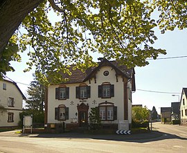 The town hall in Riedseltz