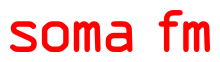 Description de l'image SomaFM logo (white).svg.