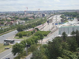 De A86 in Bobigny