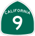 State Route 9 marker