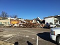 Image 14EF3 damage to businesses in downtown Dresden, Tennessee. (from Tornado outbreak of December 10–11, 2021)