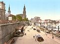 Promenaden ved Elben, år 1900