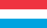 Bandera de Luxemburgo.