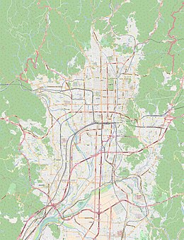 Mappa di localizzazione: Kyoto