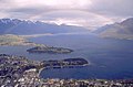 Blick von Queenstown Richtung Süden