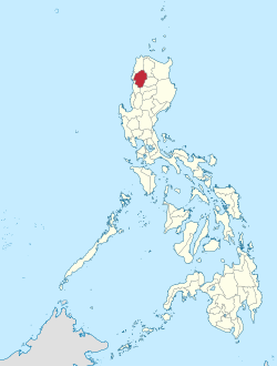 Mapa ning Cordillera Administrative Region ampong Abra ilage