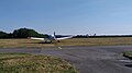 Flugplatz Osnabrück-Atterheide mit zwei Kleinflugzeugen