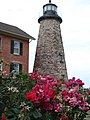 The Charlotte-Genesee Lighthouse, though no longer within the Town of Greece boundaries, is featured on the Official Seal of the Town of Greece.