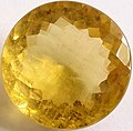 facettierter Heliodor, 48.75ct, Brasilien