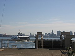 Partiendo de Lonsdale Quay.