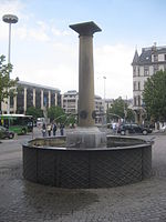 Wilhelmsplatz mit Sigmundbrunnen, 2012.