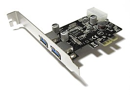 Area SD-PEU3N-2EL (USB 3.0 PCIe card), USB 3.0 хост базасында микросхемалар µPD720200 фирманың Renesas