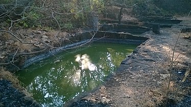 Rock cut cistern