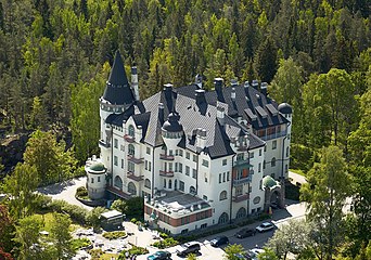 Grand Hôtel Cascade, Imatra (1903) (nowadays Imatran Valtionhotelli) Usko Nyström, 1903.