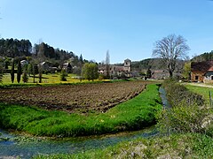 En aval du village de Journiac.