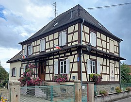 The town hall in Limersheim