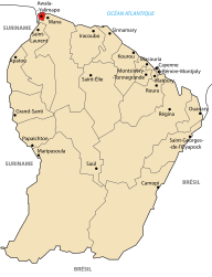 Awala-Yalimapo – Mappa