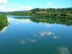 Ranelva seen from Selfors bridge