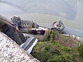 L'enceinte vue de l'abbaye.