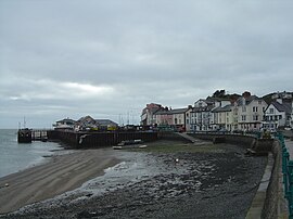 Aberdyfi mit dem Hafen.