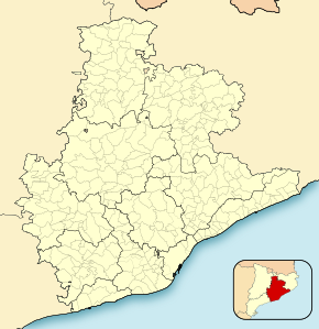 Vallgorguina ubicada en Provincia de Barcelona