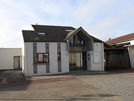 The town hall in Chambry