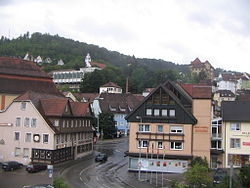 View of the town