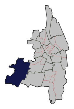 Lage des Planungsraums Bergheim in Augsburg