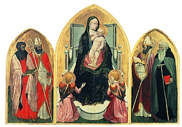 Tríptico de San Juvenal (1422), Museo Masaccio, Cascia di Reggello