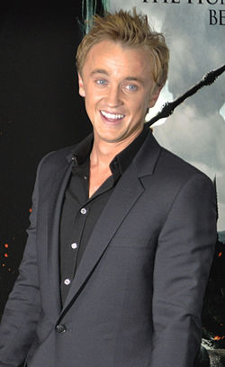 Představitel Draca Malfoye Tom Felton