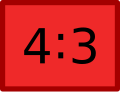 4:3-Format (1,33:1)