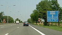 La A12 en direction de Willebroek.