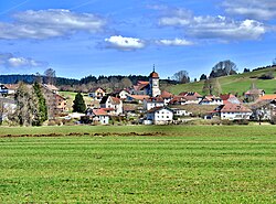 Skyline of Labergement-Sainte-Marie