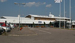 O aeroporto de Linköping