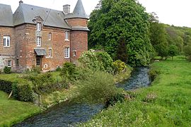 The River Saâne in Biville-la-Rivière