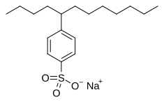 Sodium dodecylbenzenesulfonate skeletal