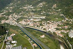 Skyline of Solagna