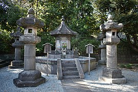 Sépulture de Tokugawa Hidetada au Zōjō-ji, un des deux Bodaiji des Tokugawa.