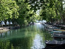 Vue du canal du Vassé