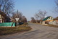 A residental street in Karlivka